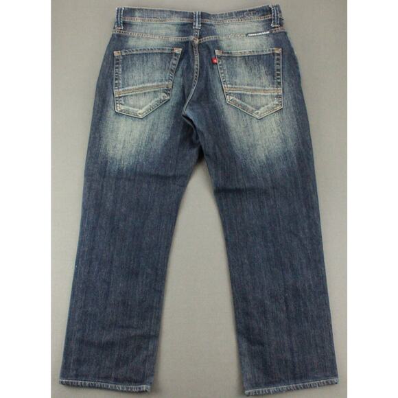 Forum Slim Fit Jeans Mens 33x27 Medium Wash Stretch Denim - Picture 11 of 11